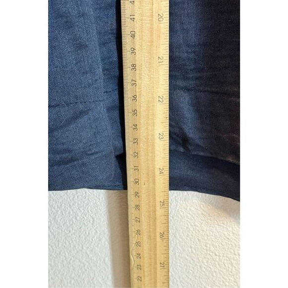 NWOT Sea of New York Mock Neck Pleated Lightweight Balloon Sleeve Peasant Top S - Picture 7 of 9